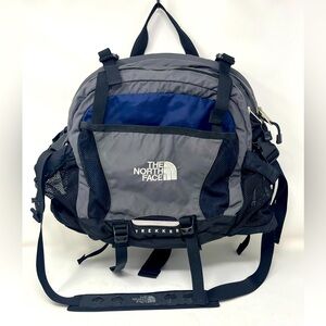 Vintage The North Face Blue and Gray Trekker Bag Men’s or Women’s